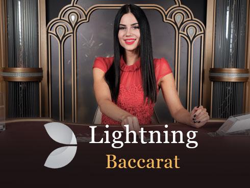 Lightning baccarat